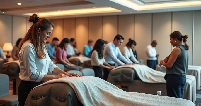 Massagem Rápida em Eventos: Transformando a Experiência dos Convidados