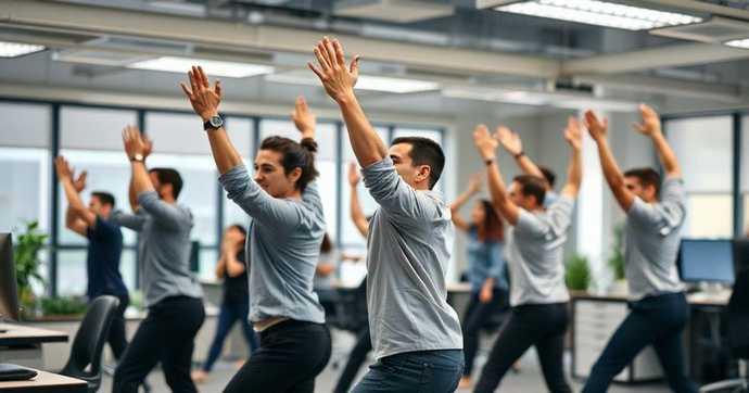 Ginástica Laboral: Saúde e Bem-Estar no Trabalho Acessíveis