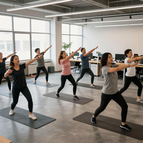 Ginástica Laboral: Benefícios para a Saúde e o Ambiente de Trabalho Saudável
