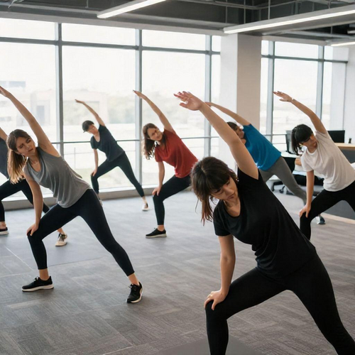 Ginástica Laboral: Benefícios para a Saúde e Produtividade no Ambiente de Trabalho