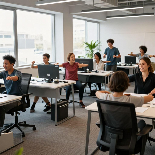 Ginástica Laboral: Estratégias Eficazes para Potencializar a Saúde e o Bem-Estar no Ambiente de Trabalho