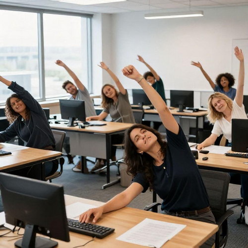 Impactos Positivos da Ginástica Laboral na Saúde e Bem-Estar da Sua Equipe