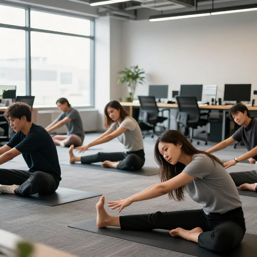 Como a ginástica laboral pode melhorar a saúde e aumentar a produtividade no ambiente de trabalho