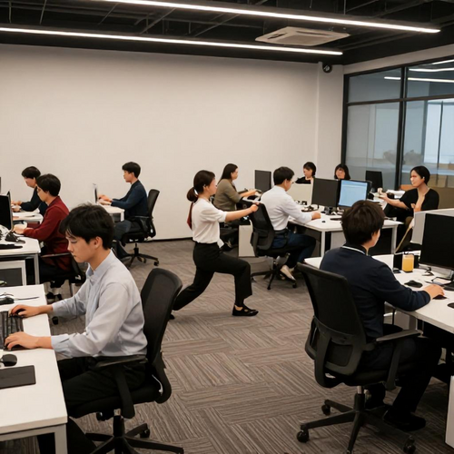 Ginástica Laboral: Como Incorporar Exercícios no Trabalho para Melhorar Saúde e Produtividade
